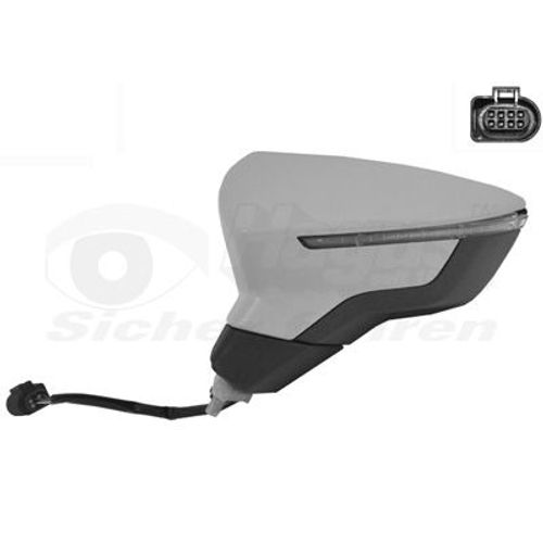 AUßENSPIEGEL VAN WEZEL 4946817 - LINKS FÜR SEAT LEON ST 5F8