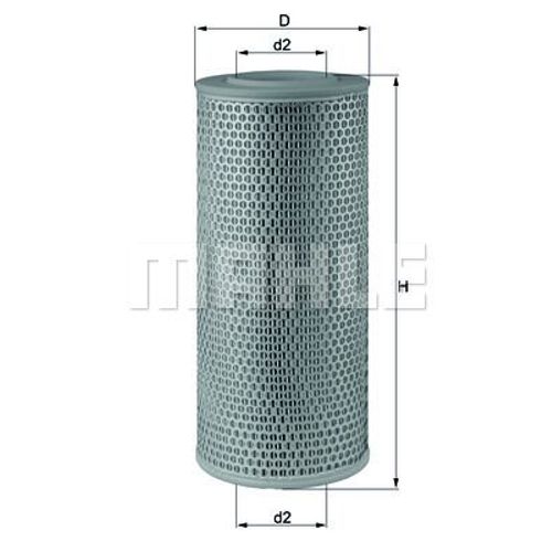 LUFTFILTER MAHLE LX 610 FÜR IVECO DAILY II