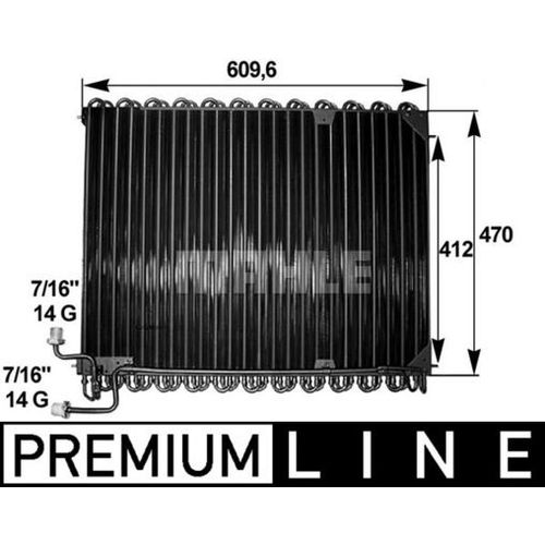 KONDENSATOR MAHLE AC 285 000P