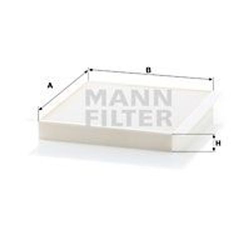 INNENRAUMFILTER MANN-FILTER CU 2356 FÜR HYUNDAI ELANTRA XD