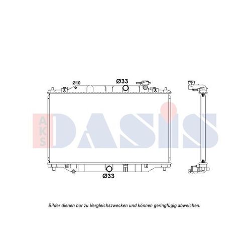 MOTORKÜHLER AKS DASIS 110084N FÜR MAZDA CX-5 GH KE