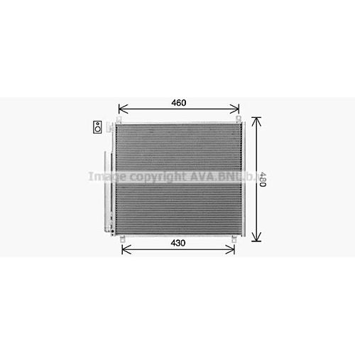 KLIMAKONDENSATOR AVA QUALITY COOLING SZ5158D FÜR SUZUKI IGNIS 3 MF