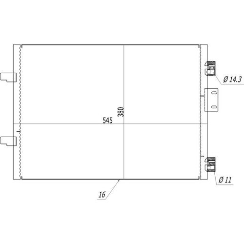 KLIMAKONDENSATOR HART 610 263 FÜR RENAULT CLIO 2 BB CB