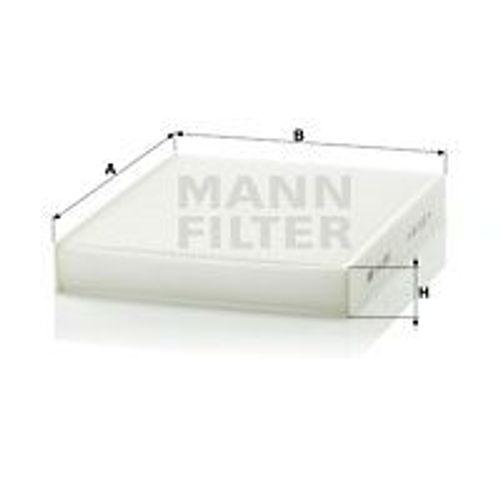 INNENRAUMFILTER MANN-FILTER CU 2559 FÜR FORD MONDEO 4 BA7