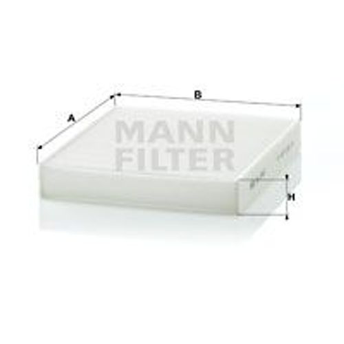 INNENRAUMFILTER MANN-FILTER CU 2440 FÜR FORD FOCUS 2 DA DP HCP