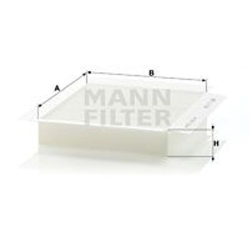 INNENRAUMFILTER MANN-FILTER CU 2338 FÜR MERCEDES M-KLASSE W163