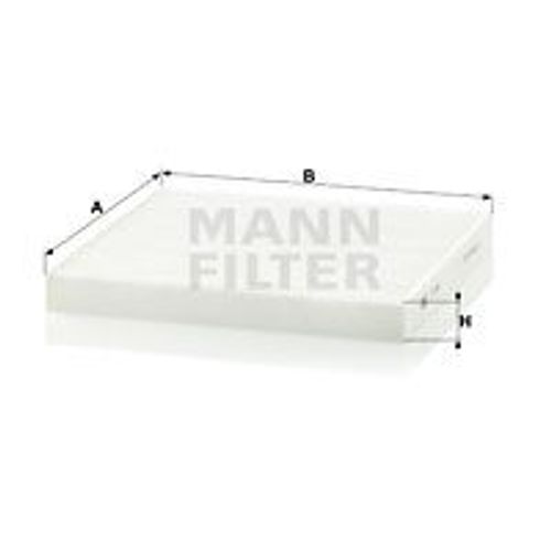 INNENRAUMFILTER MANN-FILTER CU 2544 FÜR PEUGEOT BOXER