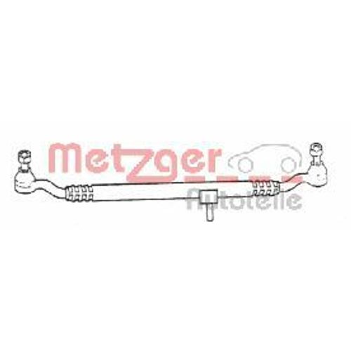 SPURSTANGE METZGER 56013205 FÜR MERCEDES 124 S124